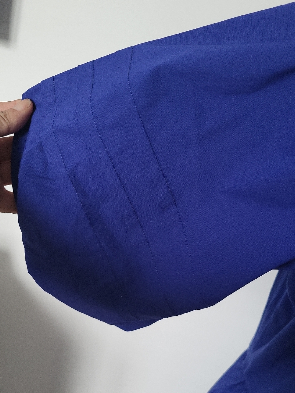 Chico's Elegant Royal Blue Tiered Midi Dress - Classic Fit - Picture 3 of 5